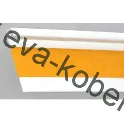 Roh ke kobercové liště TLE-55 bílé měkké