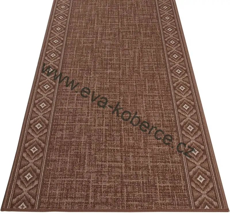 Běhoun Sarah 40 hnědý šíře 80cm - DOPRODEJ