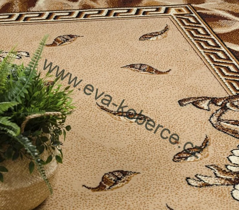 Kusový koberec BCF T15 béžový