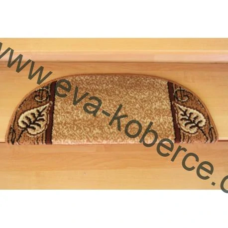 Nášlap na schody BCF FX15 hnědý 77 x 24cm obdélník