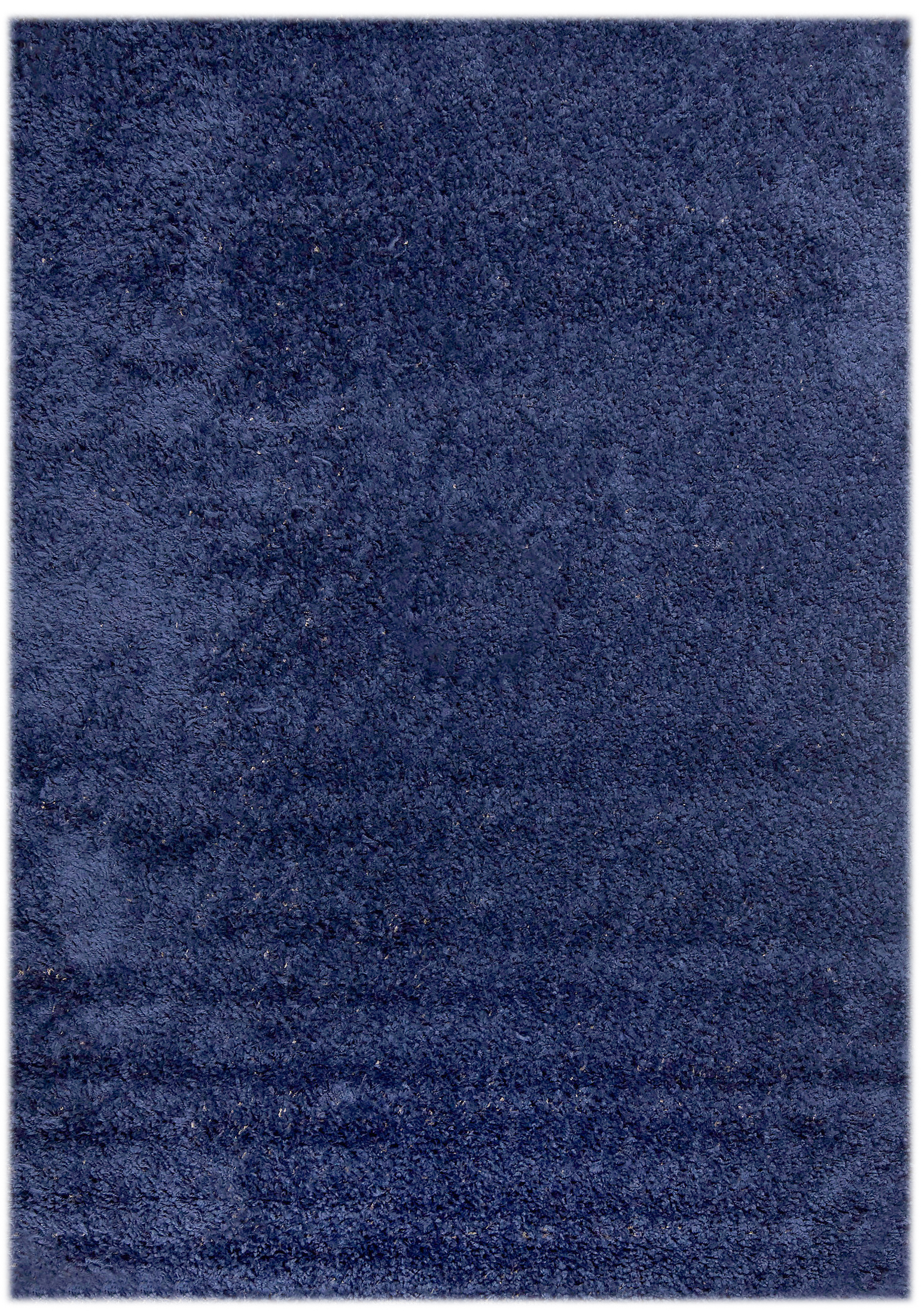 Jednobarevný koberec Shaggy SH-113 modrý