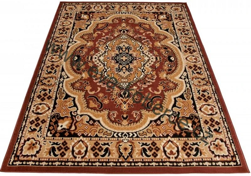 Kusový koberec a běhoun BCF E951A hnědý