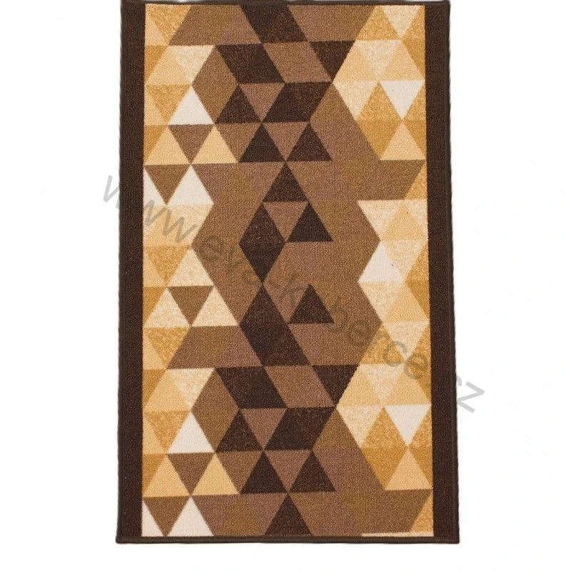 Protiskluzný běhoun MG25 hnědý metráž šíře 67cm