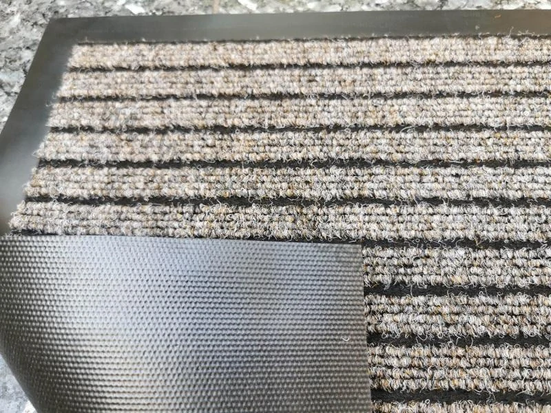 Vnitřní kobercová rohožka Atlas antracit-černá 40 x 60cm