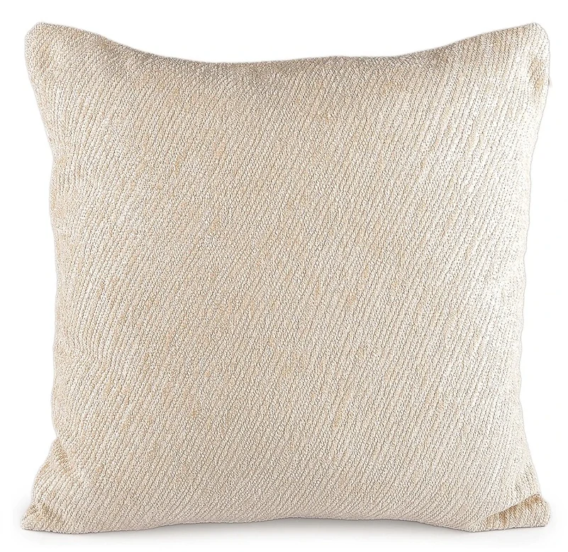 Luxusní strukturovaný povlak na polštář 45 x 45 cm – jednobarevný set 2ks