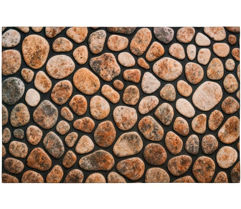 Rohožky venkovní a vnitřní Rub-26 Rustik stones - nízké 2mm
