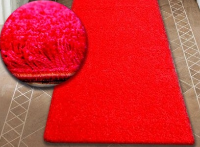 Běhoun Shaggy Parisian červený