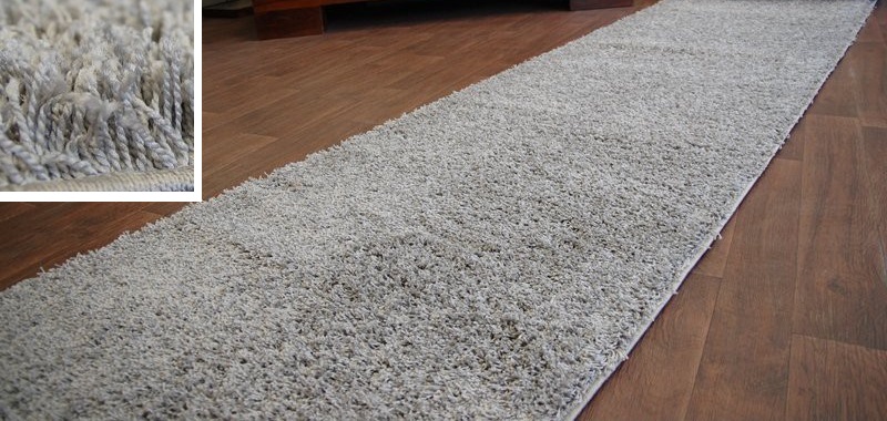 Běhoun Shaggy Parisian světle šedý