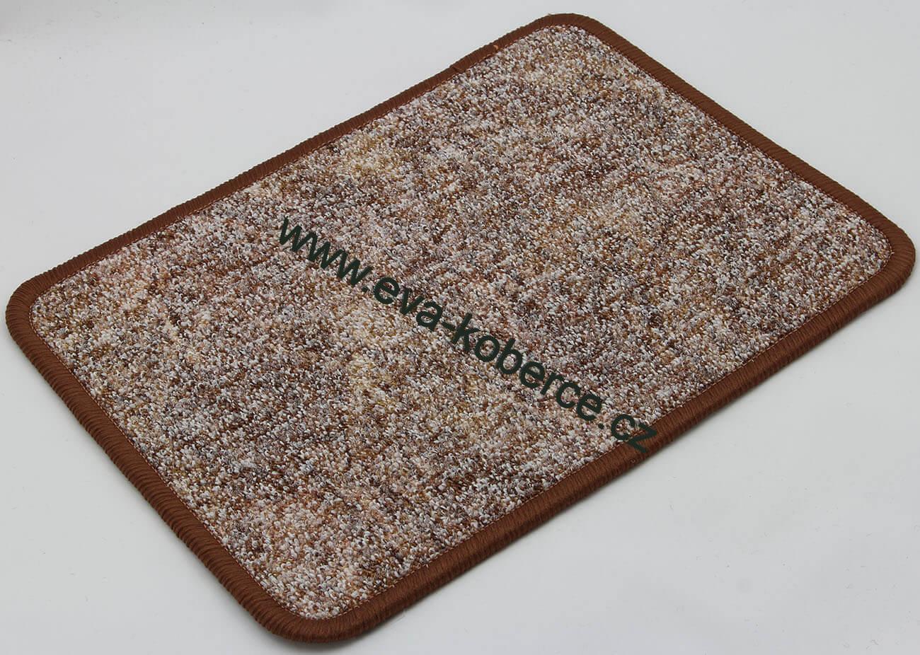 Smyčkový koberec v metráži Sierra 48 hnědý