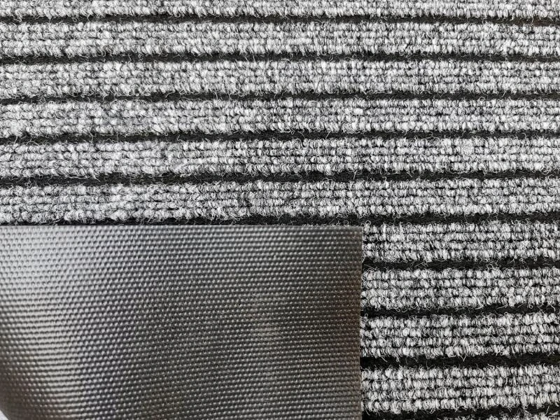 Vnitřní kobercová rohožka Atlas antracit-černá 40 x 60cm