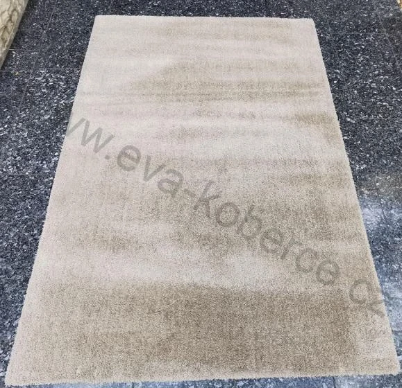 Luxusní kusový koberec Touch 080 hnědý rozměr 120 x 170cm