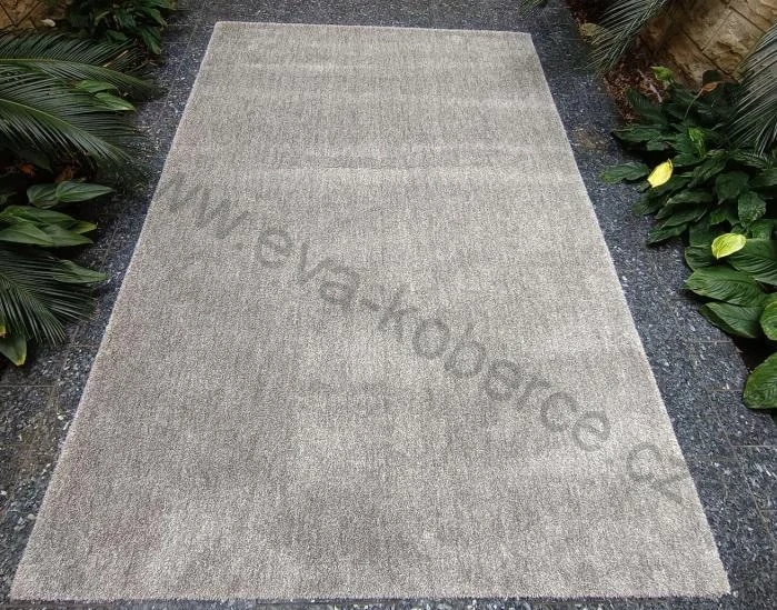 Luxusní kusový koberec Touch 100 tmavě šedý r. 120 x 170cm