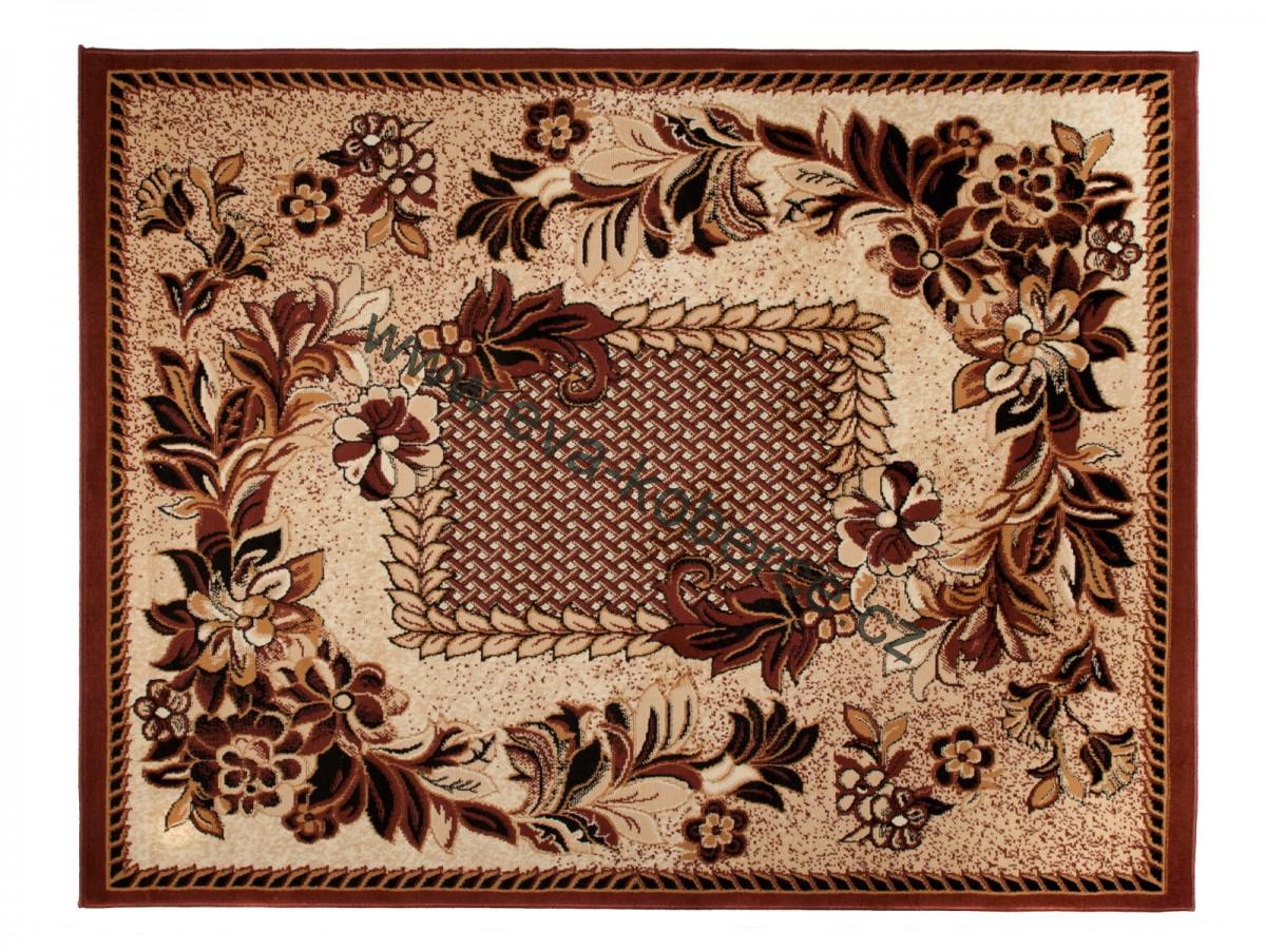 Kusový koberec BCF 7192B hnědý