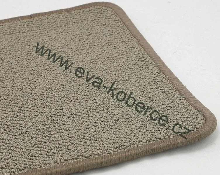 Smyčkový koberec metráž AURA 91 světle šedá