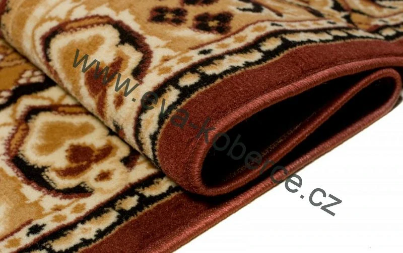 Kusový koberec a běhoun BCF E951A hnědý