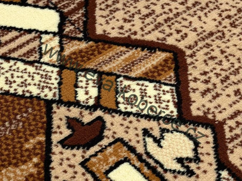 Běhoun BCF BAR16 béžový šíře 90cm