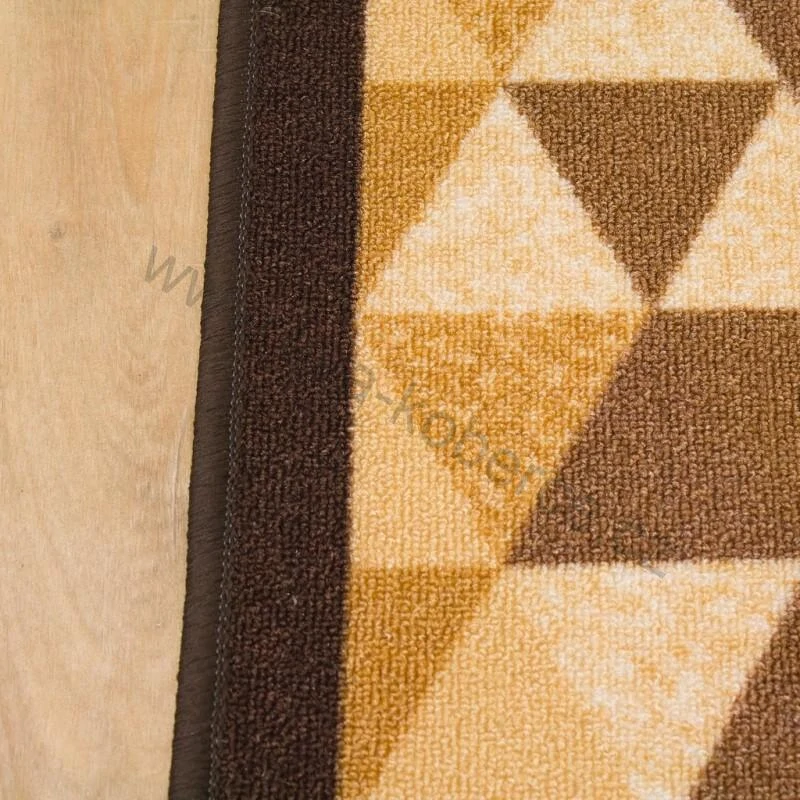 Protiskluzný běhoun MG25 hnědý metráž šíře 67cm