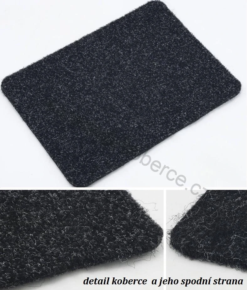 Ekologický zátěžový koberec Rewind 5133 modrý šíře 4m