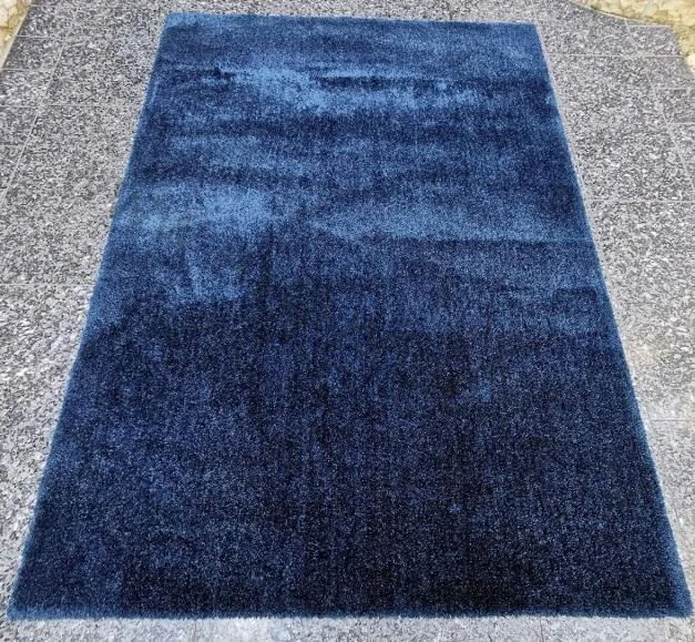 Luxusní kusový koberec Touch 090 tmavě modrý rozměr 160 x 230cm