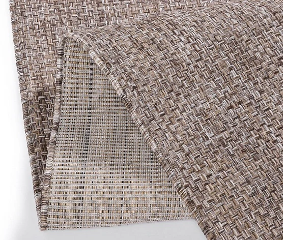 Kusové koberce Buklé SM-20A hnědé rozměr 160 x 230cm