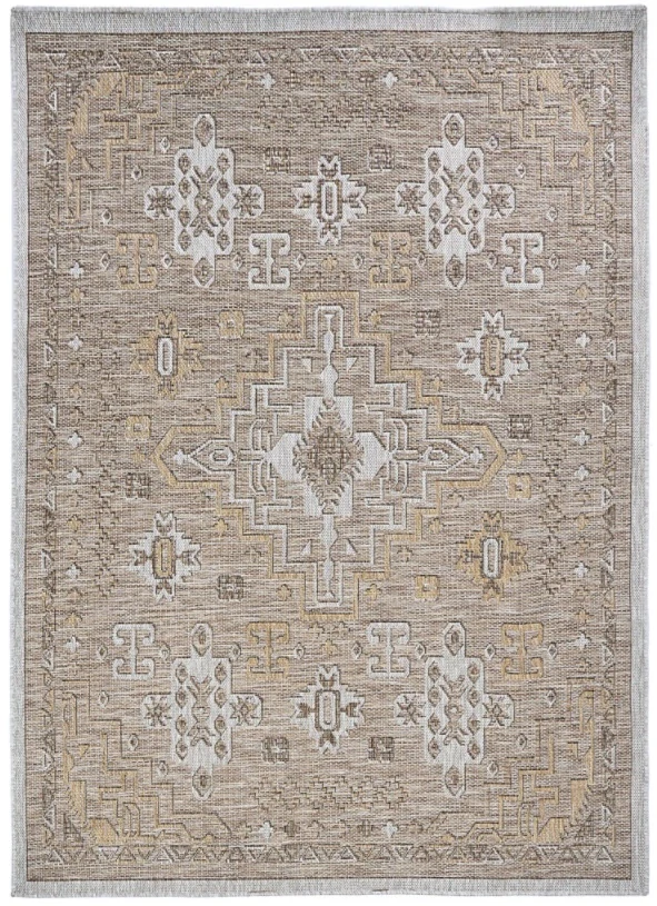 Kusové koberce Buklé KV-38A béžové rozměr 140 x 200cm