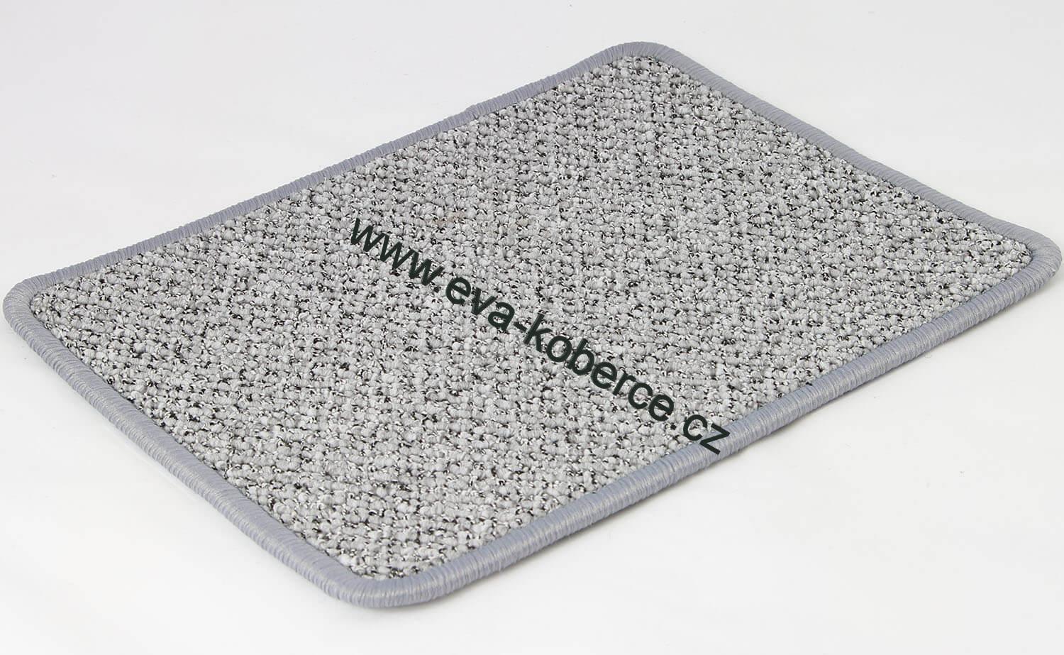 Smyčkový koberec v metráži Flamingo 8533 modrý