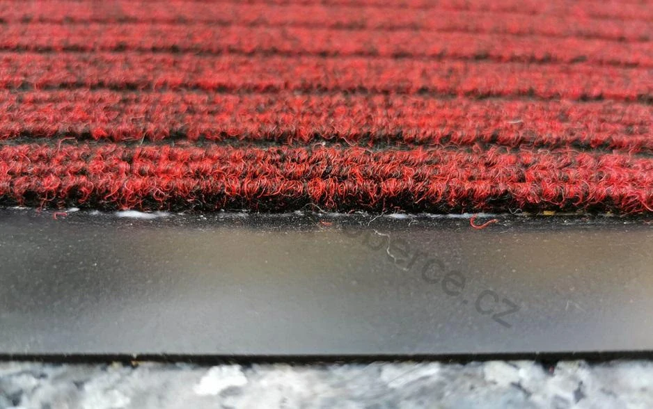 Vnitřní kobercová rohožka Atlas antracit-černá 40 x 60cm