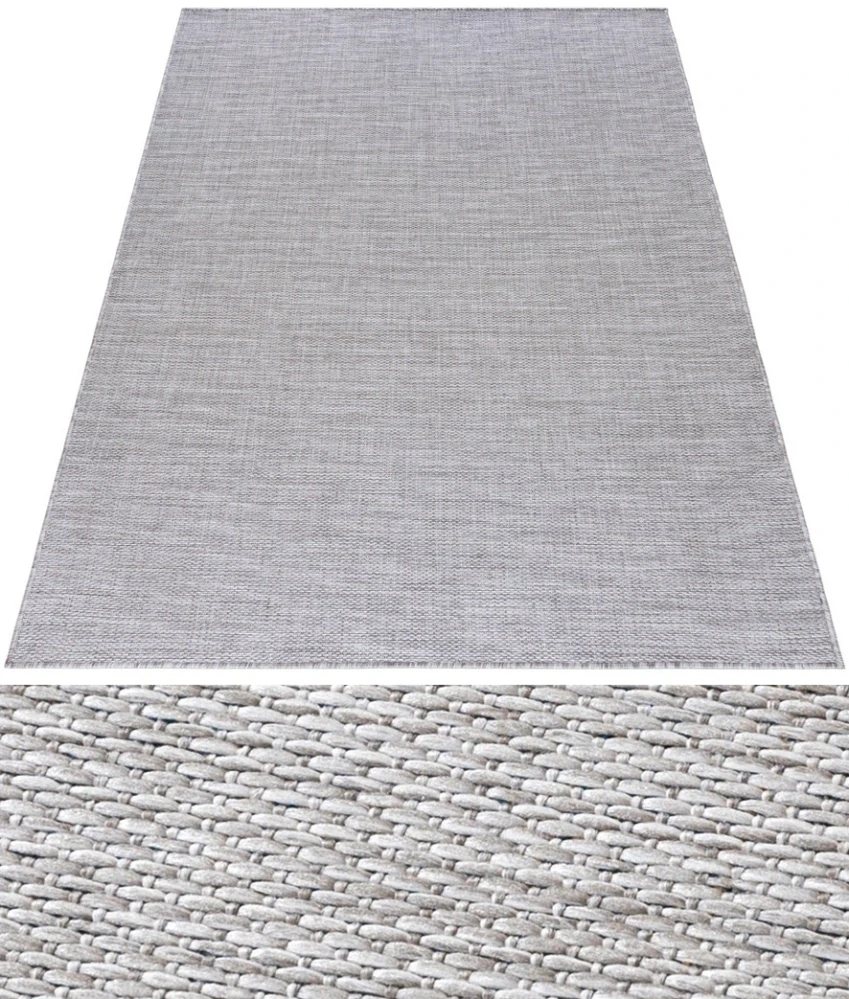 Kusové koberce Buklé 6365A modrošedé rozměr 140 x 200cm