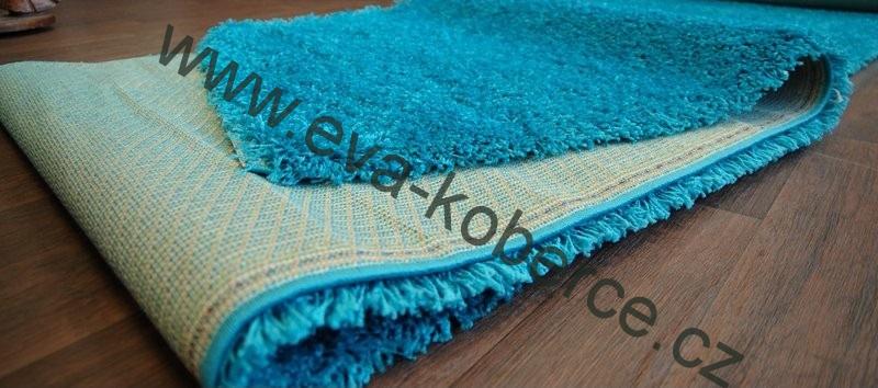 Běhoun Shaggy Parisian tyrkysový