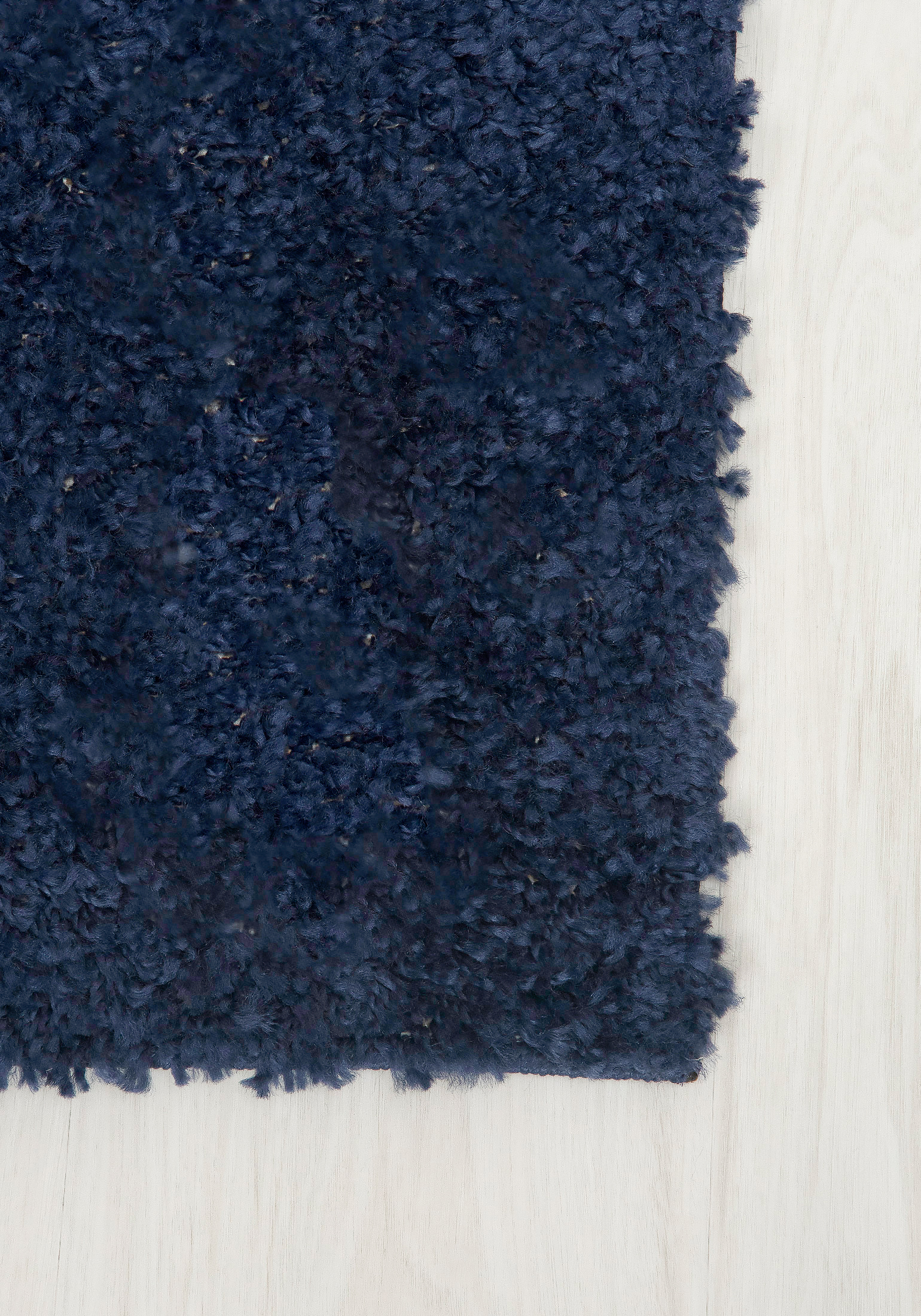 Jednobarevný koberec Shaggy SH-113 modrý