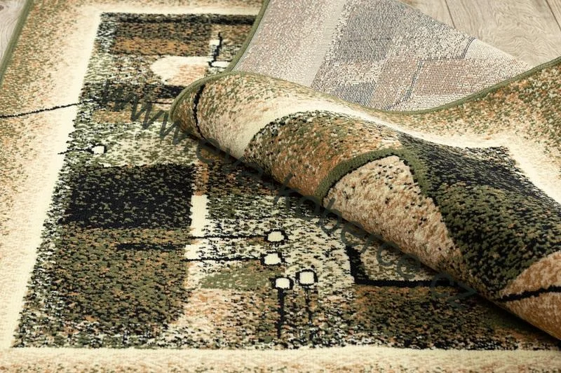 Kusový koberec BCF IM19 zelený r. 80 x 150cm