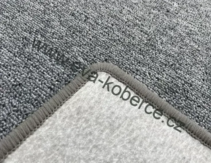 Kusový koberec ASTRA tmavě šedý kruh 67cm