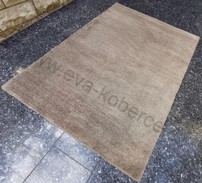 Luxusní kusový koberec Touch 080 hnědý rozměr 120 x 170cm