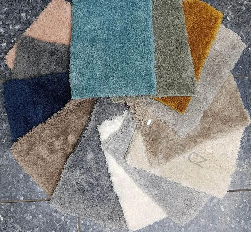 Luxusní kusový koberec Touch 100 tmavě šedý r. 120 x 170cm