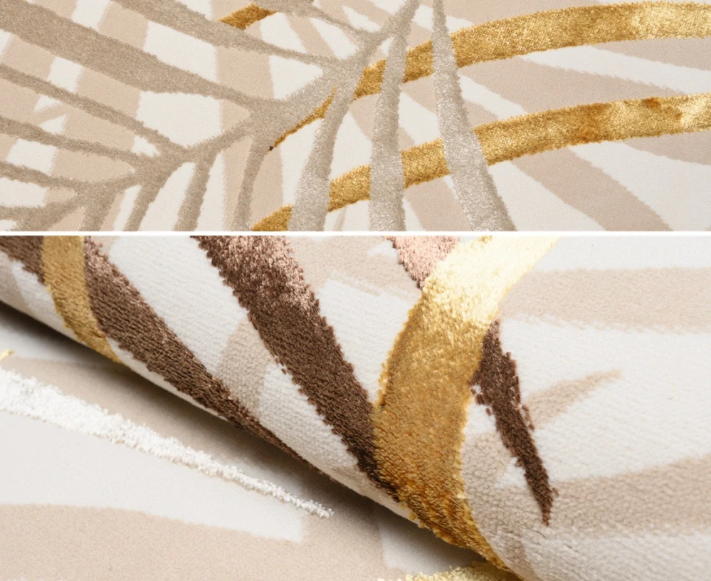 Kusový koberec Shiny Gold Tropic 44K zelený r. 80 x 150cm