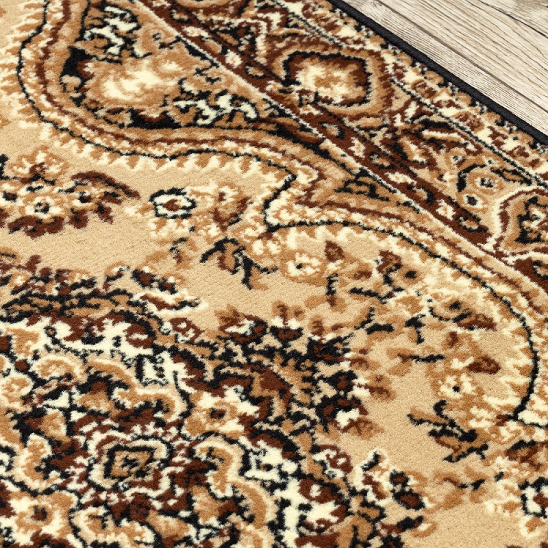 Běhoun metráž BCF V15 béžový 120cm