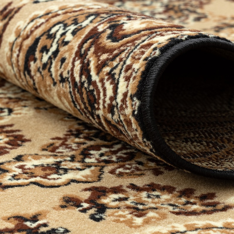 Běhoun metráž BCF V15 béžový 120cm