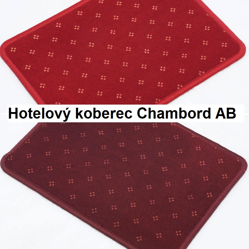Velurový hotelový koberec metrážový Chambord AB