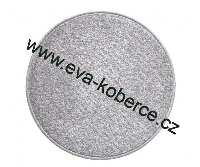 Kusový koberec Eton KRUH hnědá