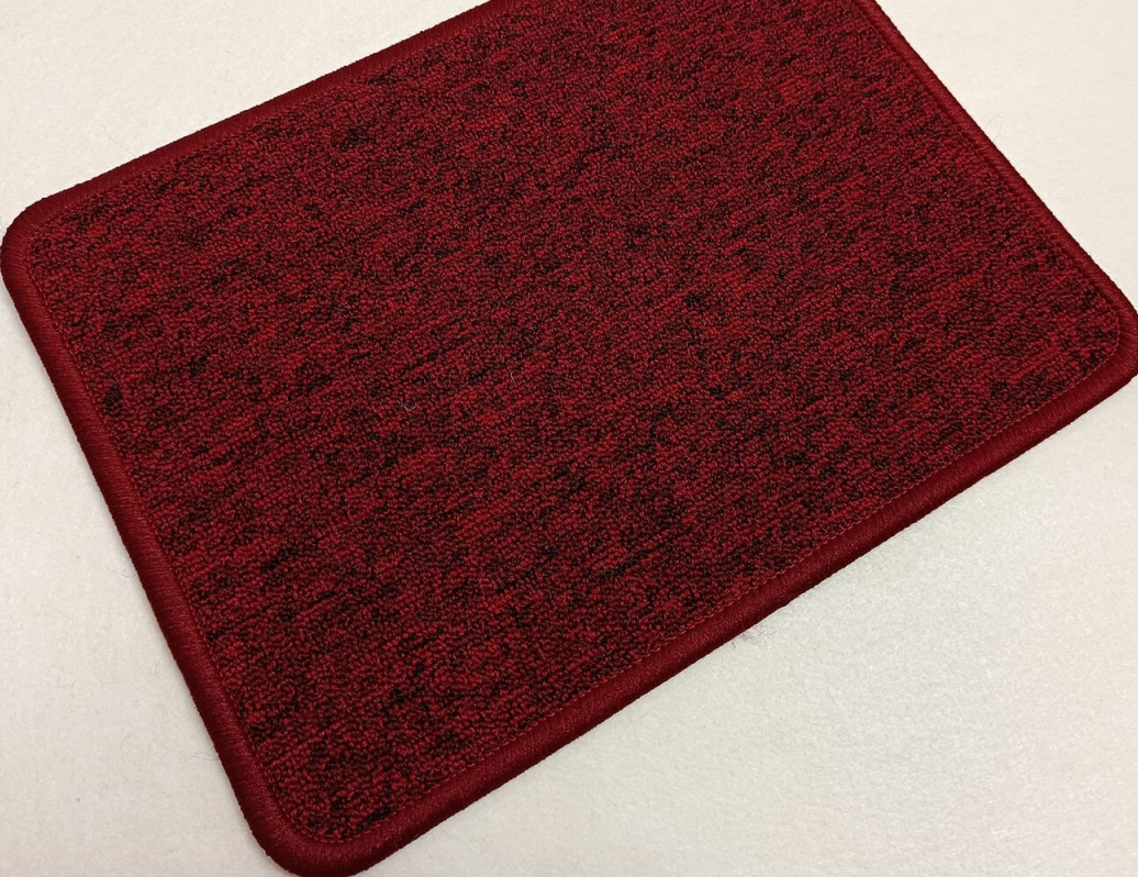 Zátěžové smyčkové koberce FALCON 20 červené