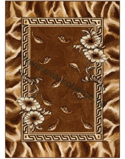 Kusový koberec BCF T15 hnědý