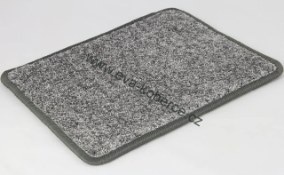 Velurový koberec metráž Debora 960 šedý