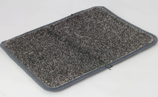 Velurový koberec metráž Debora 980 tmavě šedý