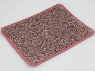 Velurový koberec metráž Gloriana růžový-fialový