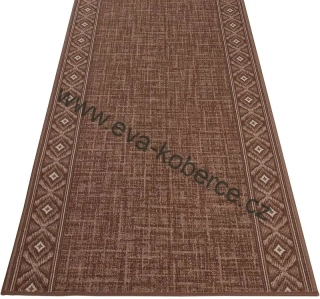 Běhoun Sarah 40 hnědý šíře 80cm - DOPRODEJ