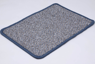 Smyčkový metrážní koberec Twilight 1235 modro šedý