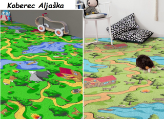 Dětský kusový koberec Aljaška 5228 a 5229