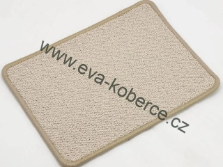 Smyčkový koberec metráž AURA 34 béžová