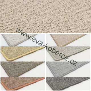 Smyčkové koberce metráž AURA