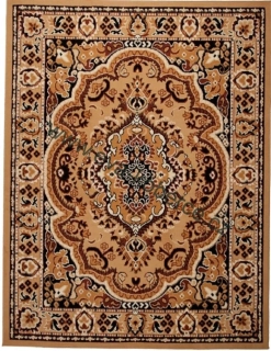 Kusový koberec a běhoun BCF E951A béžový